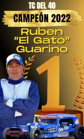  Ruben Guarino es el campeón 2022 del TC del 40 (Sudeste)
