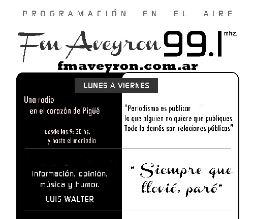 Siempre que llovió, Paró