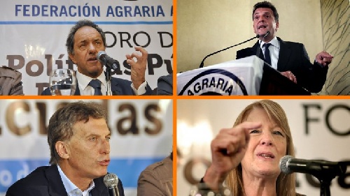 Federación Agraria Argentina: Macri, Scioli, Massa y Stolbizer expusieron sus propuestas para pequeños productores y economías regionales en el Foro