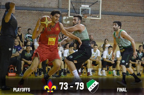 Basquet Bahiense - Villa Mitre superó a Bahiense, gana el clausura y va por la final - 13 puntos de Esteban Silva.