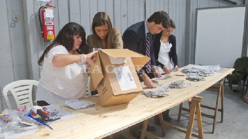 Con 125 mesas escrutadas, el Acuerdo para el Bicentenario obtiene casi el 56 % de los votos