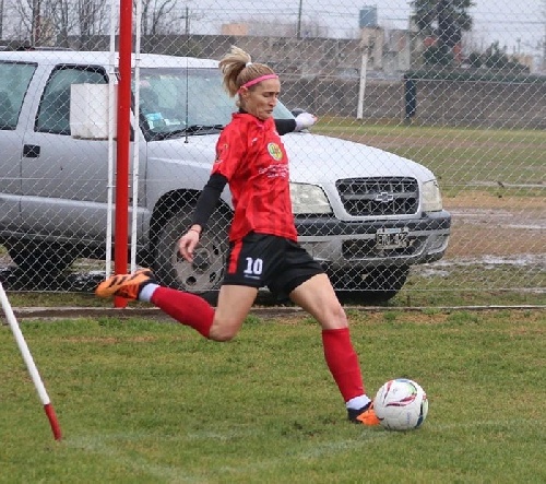 LRF: Mercedes Melchior fue la goleadora de la temporada que pasó. 