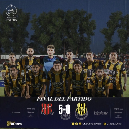 Federal A - Dura derrota de Olimpo en Rafaela que lo deja a un paso de la eliminación.