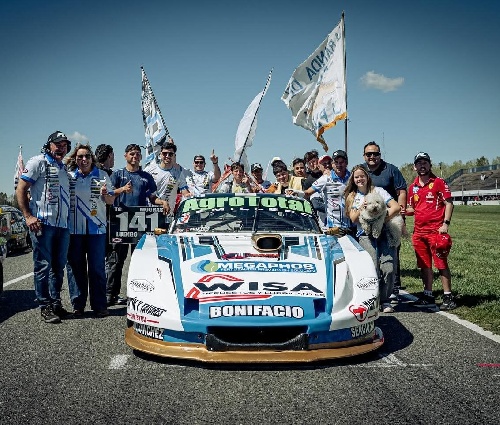 El bonifacense Francisco Luengo marcha 7° en el TC Mouras. 