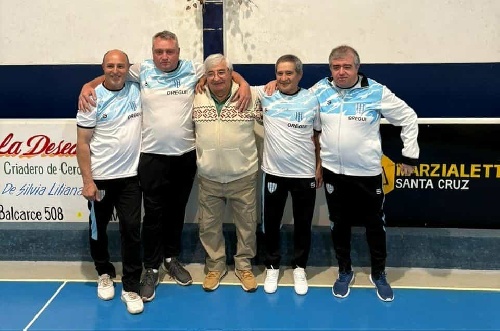 Bochas - Atlético Saavedra se quedó con el campeonato de tríos de 2da división. 