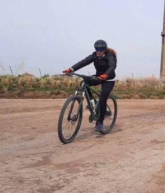 Rural Bike - Fernando Hoffman finalizó 4ta en su categoría en General Lamadrid. 