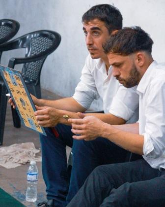 Sebastián Teiletche forma parte del cuerpo técnico de La Armonía de Colón.