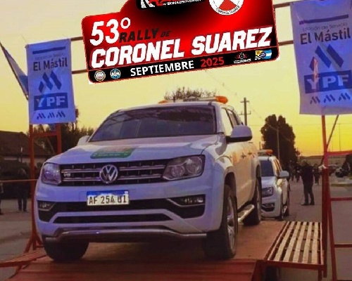Con presencia de corredores pigüenses se corre la 53ra edición del Rally de Coronel Suárez 