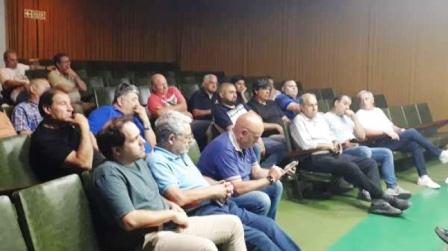 Ernesto Palenzona estuvo en la reunión que realizó la Federación de Fútbol Bonaerense Pampeana