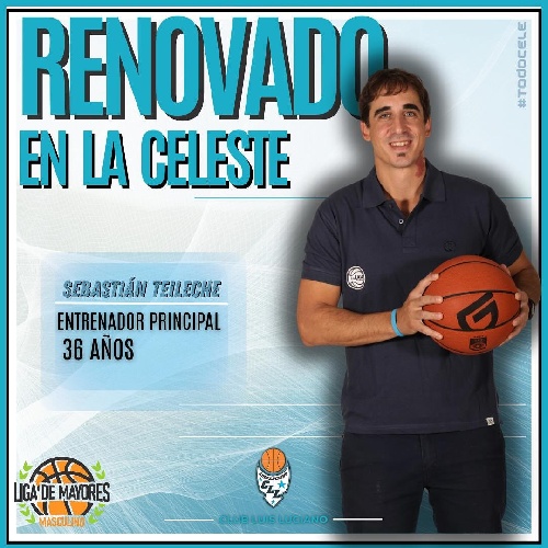 Sebastian Teiletche renovó su vínculo con Luis Luciano de Urdinarrain. 
