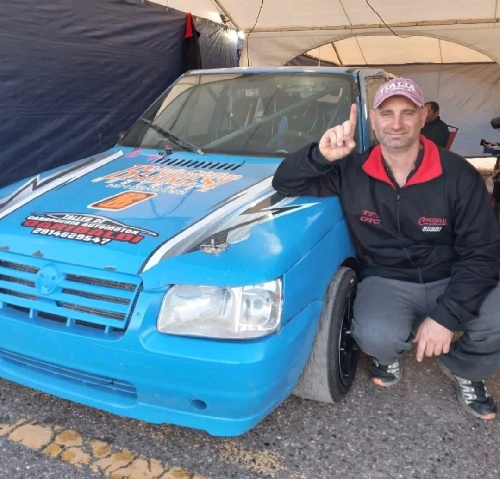 Damián Cardelli se apresta para la 7ma fecha del GTC en la punta del certamen. 