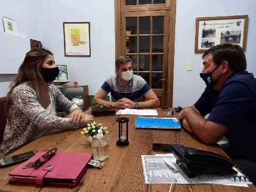 El Intendente se reunió en Arroyo Corto por el cambio de Delegado de la localidad