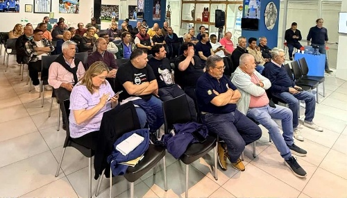 Palenzona participó de la asamblea de la Federación de Fútbol Bonaerense Pampeana