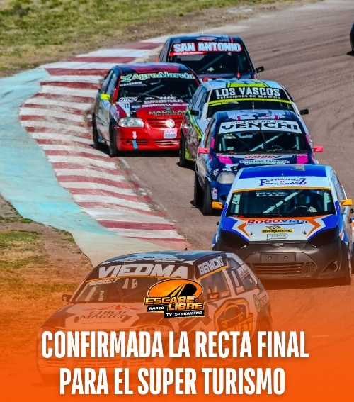 Confirmada la recta final para el Super Turismo. 