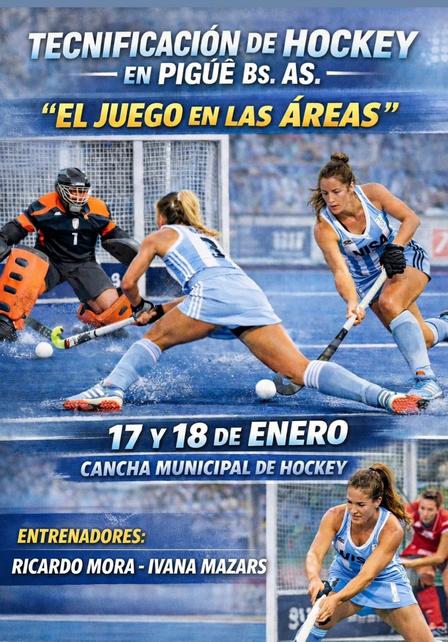 Se realizará una tecnificación de hockey en nuestra ciudad. 