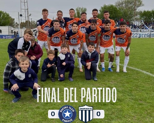 LRF - Sarmiento el único equipo de nuestra ciudad en cosechar puntos. 