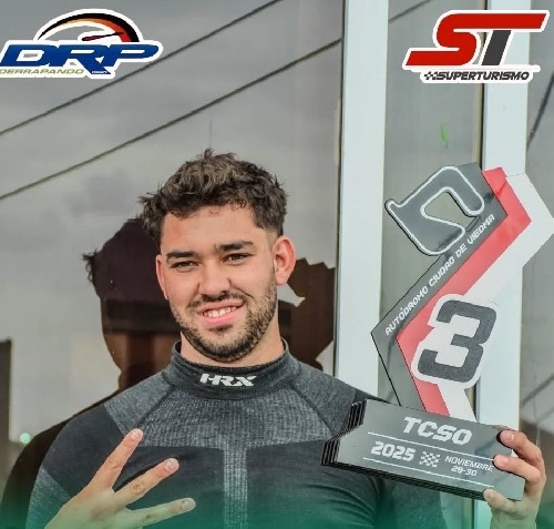 El puanense Joaquín Lobay se suma al Super Turismo. 
