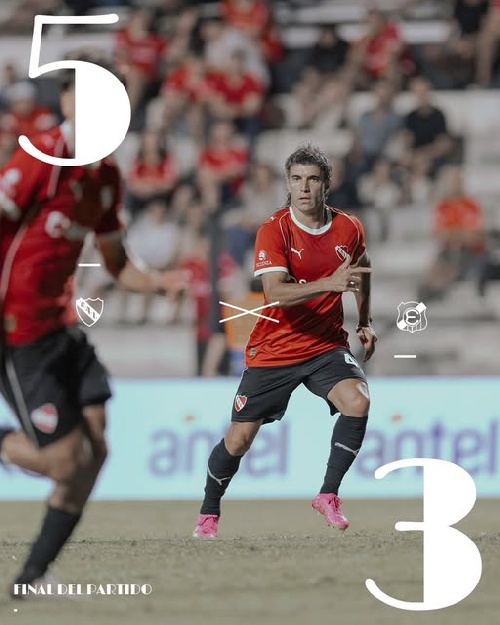 Lluvia de goles: Independiente venció a Everton por la Serie Río de La Plata