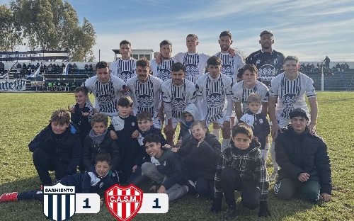 LRF - Sarmiento igualó como local ante San Martín de Carhué. 