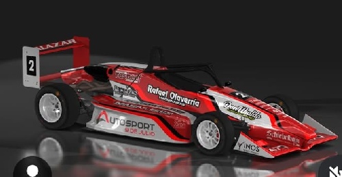 El salazarense Francisco Olaverría y su continuidad en la F3 Metropolitana. 