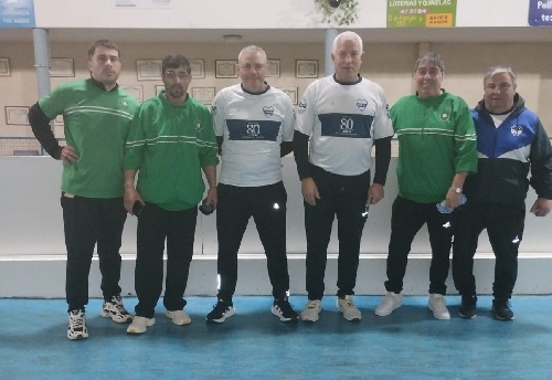 Bochas - Deportivo Argentino es uno de los líderes en tercetos 1ra Div.  