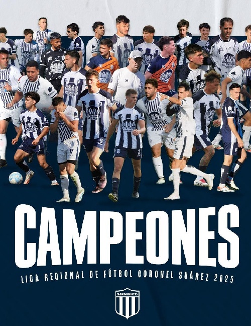 LRF - Club Sarmiento se proclamó campeón de la temporada 2025.