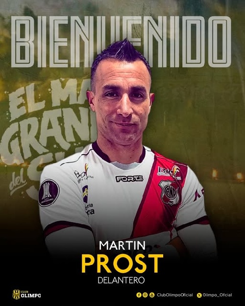 Martín Prost es nuevo refuerzo de Olimpo para el Federal A. 