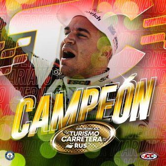 ¡Mariano Werner es tricampeón de Turismo Carretera!