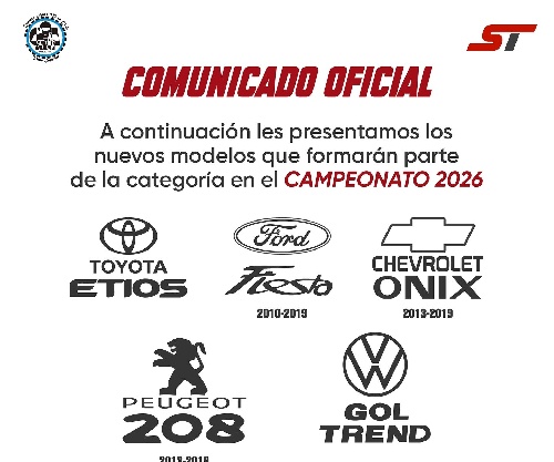 Nuevos modelos que podrá tener el Super Turismo para el 2026.