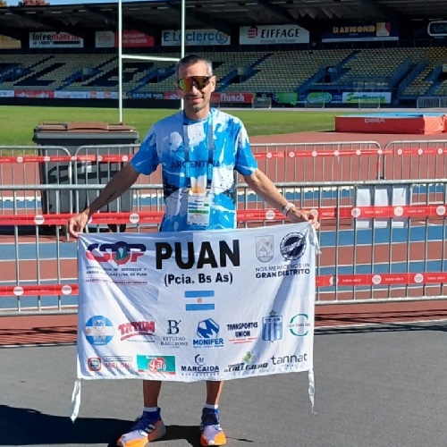 Atletismo - El puanense Lucas Negro corre este sábado en Francia