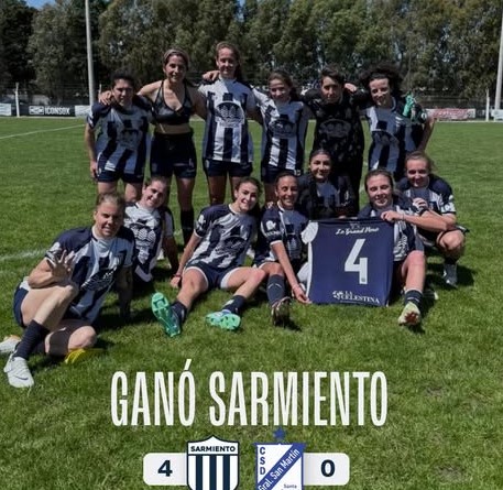 LRF - Damas - Sarmiento goleó como local y clasifica a 4tos de final. 