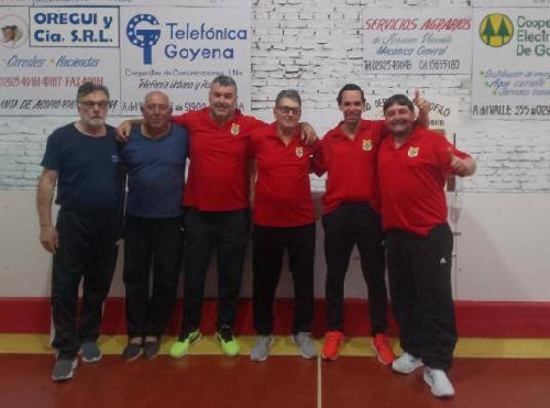 Bochas - 4ta ubicación para Saavedra en el provincial de tercetos - 2da categoría.   