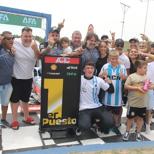 Valentino Alaux fue autorizado para competir en el TC Mouras. 