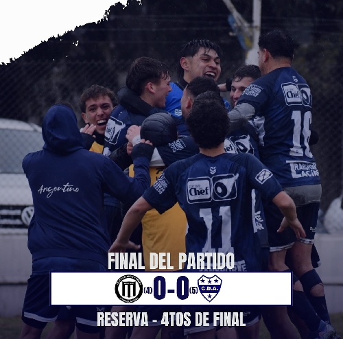 LRF - Reserva - Deportivo Argentino pasó a semifinales del apertura.  