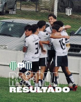 LRF - RESERVA - Sarmiento igualó en Huanguelén, sigue puntero e invicto. 