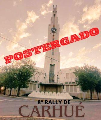 El Rally del SudOeste Bonaerense no comenzará este fin de semana. 