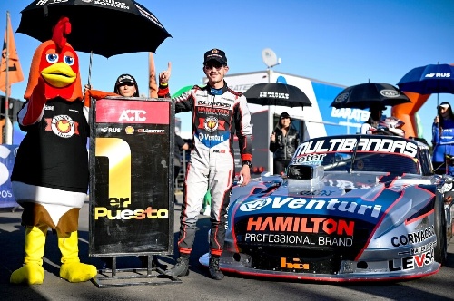 Lugón logró una soñada 1ª victoria en el TC Pista